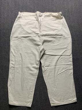 Baby and Me Maternity Cargo Pants, Size XL, Beige